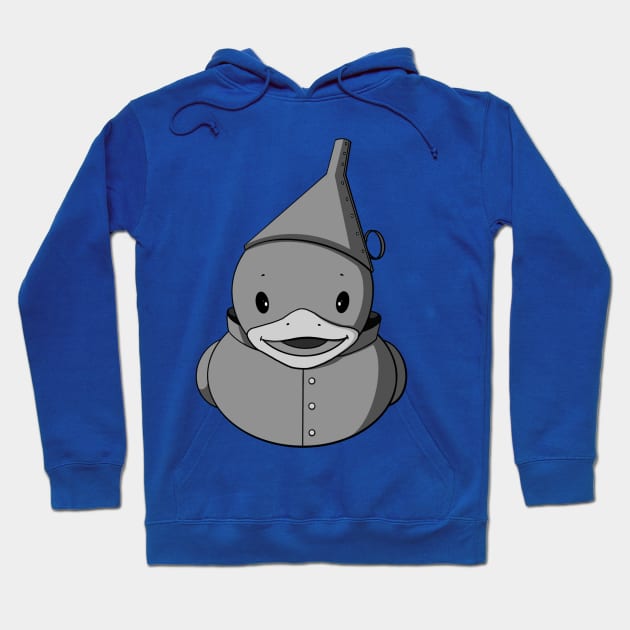 Tin Man Rubber Duck Hoodie by Alisha Ober Designs